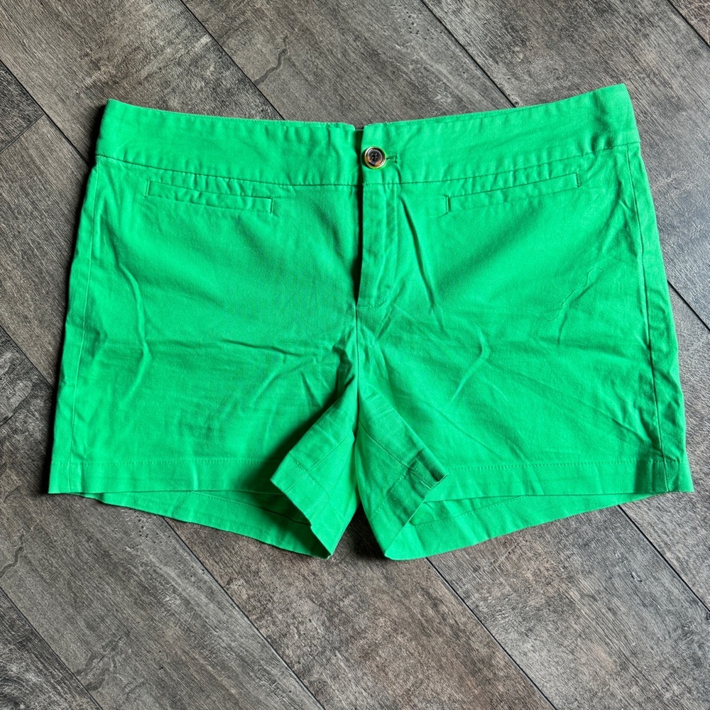 Banana Republic Clean Welt Pocket Shorts in Island Green sz 12